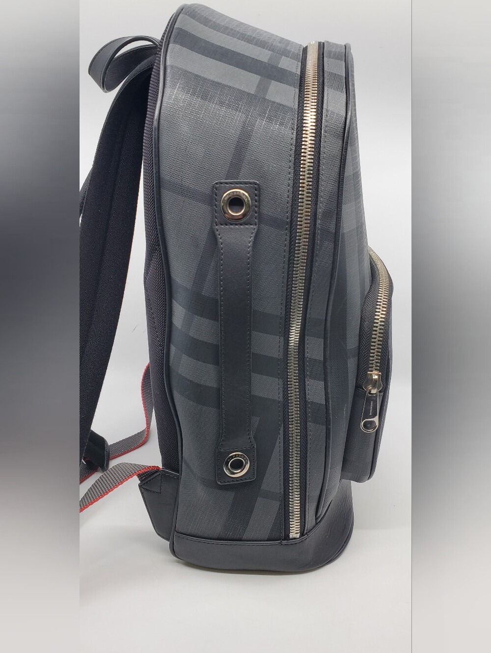 Burberry Smoked Check Backpack - Picture 4 of 13
